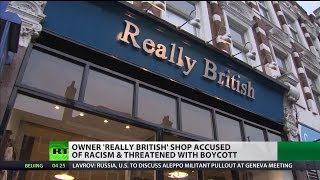 "We're too scared to fly Union Jack" -  'Really British' shop owner