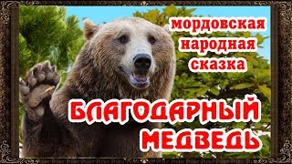 ✅ Сказки на ночь. БЛАГОДАРНЫЙ МЕДВЕДЬ. Аудиосказки для детей с живыми картинками