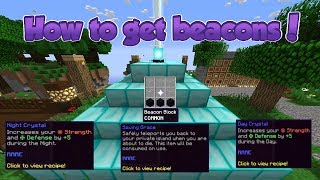 HOW TO GET A BEACON!  | Hypixel Skyblock (Guide)