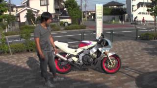 HONDA　CBR250RR　MC22　90年　参考動画