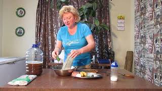 Рецепт окрошки за 3 минуты (быстро и вкусно)/ Москвичка в деревне.