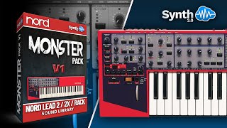MONSTER PACK V1 SOUND BANK | NORD LEAD 2 / 2x / RACK