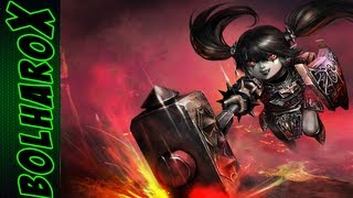 League of Legends - Baixinha irritada! / Poppy Gameplay Comentado