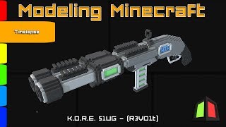 3D Modelling Minecraft | "Slug Revolt" | Cubik Studio (time-lapse)