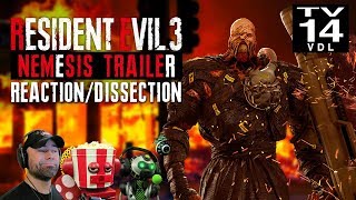 RESIDENT EVIL 3 REMAKE | NEMESIS TRAILER REACTION & DISSECTION