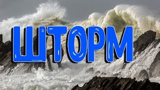 ШТОРМ. КРЫМ. МОРСКОЕ