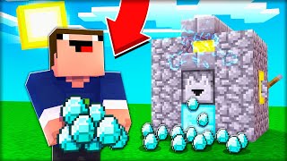ЗАТРОЛЛИЛ ДРУГА ГЕНЕРАТОРОМ АЛМАЗОВ в МАЙНКРАФТ 100% троллинг ловушка minecraft