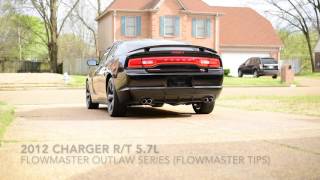 2012 Dodge Charger R/T Flowmaster Outlaw Series