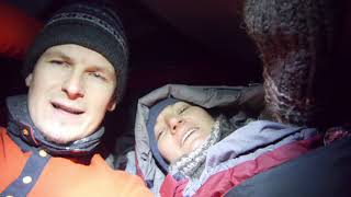 Зимний поход с ночевкой в палатке -10С / [ENG subs] Winter backpacking 14F