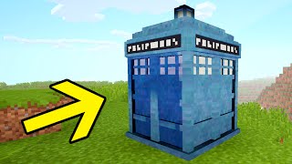 WORKING TARDIS IN MINECRAFT!! (Huge Interior Command Block House)