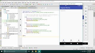 Bottom Navigation Bar with fragments in Android Studio