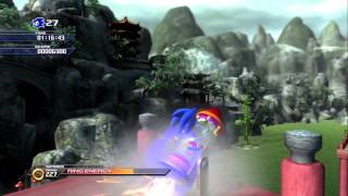 Sonic Unleashed Dragon Road Act1-2 Speed Run
