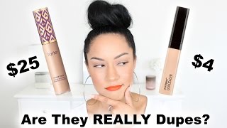 Tarte Shape Tape vs. Wet N Wild Photo Focus Concealer.. Are They Dupes?!