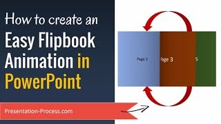 How to Create Easy Flipbook Animation Effect in PowerPoint