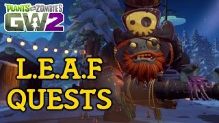 Plants vs Zombies Garden Warfare 2 - L.E.A.F Quests "CAPTAIN SMASHER"