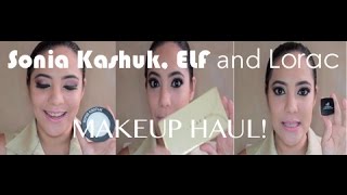 ELF, Sonia Kashuk and Lorac Makeup Haul and Review