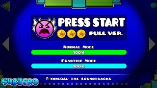 "PRESS START" FULL VERSION !!! - GEOMETRY DASH 2.11!!