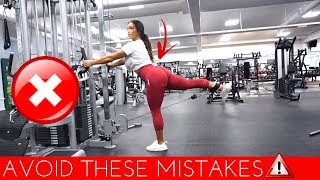 6 Common Gym Mistakes - Training Legs & Booty