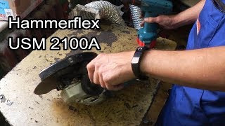 Ремонт болгарки Hammerflex USM2100A || Не включается || Замена выключателя УШМ || Hammer flex