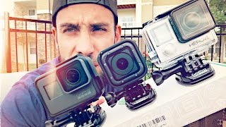 GoPro HERO5 BLACK vs HERO5 SESSION vs HERO4 SILVER