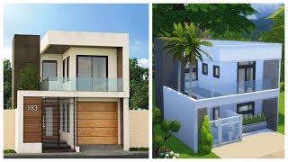 The Sims 4 - Real to Sims SERIES | Speed Build | Family House Building