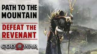 How to Defeat the Witch (Poison Revenant) in River Pass | Path to the Mountain | God of War (PS4)