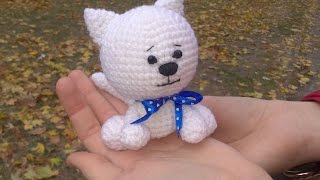 Голова котёнка+как связать Кота крючком,амигуруми котенок.Игрушки амигуруми крючком-котёнок