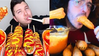 mukbangers expectations vs reality.