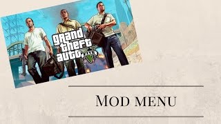 Gta 5 online mod menu 1.37