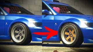 КАК ПЕРЕКРАСИТЬ СТАНДАРТНЫЕ ДИСКИ В GTA 5 ONLINE (ГТА 5 ГЛИТЧИ)