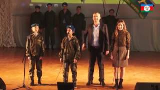 Синева. Выступление юнармейцев города Джанкоя
