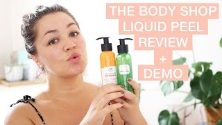 THE BODY SHOP LIQUID PEEL REVIEW & DEMO    |     Le'Chelle Taylor