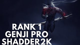 Overwatch Insane Genji Game By Rank 1 Genji Shadder2k