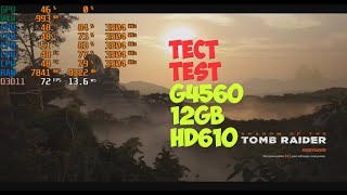 TEST SHADOW OF THE TOMB RAIDER НА СЛАБОМ ПК || TEST  SHADOW OF THE TOMB RAIDER
