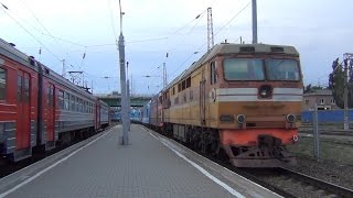 Электровоз ВЛ80С со сплоткой ВЛ80Т, 6xЭП1М, ЧС2Т и ТЭП70