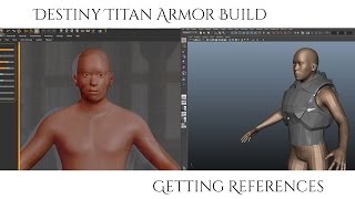Destiny Titan Armor Build - Getting References