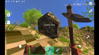 WHERE TO FIND SULFUR AND SILICA SAND *only in the farmer's island for now* ocean is home