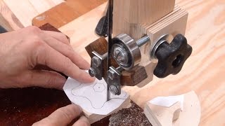 Big bandsaw build 4: Blade guides