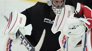 CCM Eflex III Catch Glove and Blocker Review || Pure Goalie