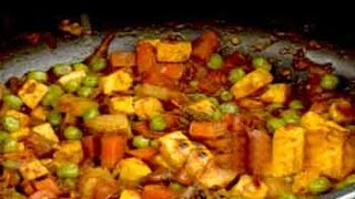 Watch recipe: Matar Paneer
