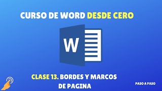Como Hacer Bordes y Marcos de Pagina Personalizados en Word - ESPECIAL NOVATOS 2020