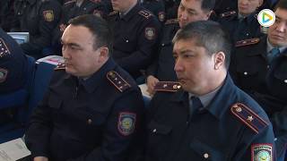 Рабочий визит начальника Департамента полиции Акмолинской области в Степногорск