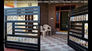 #P1-013) New 2BHK Independent House Sold out [54 Lakhs]; 171 Sq.Yards; 1425 SFT; Sec'bad-9989057856