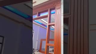 lắp đặt cửa thép vân gỗ thủy lực tại thanh hóa. lh 0902588383-#cửathépvângỗthanhhóa