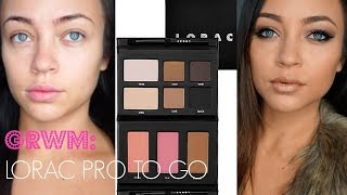 GRWM: Lorac Pro to Go Palette