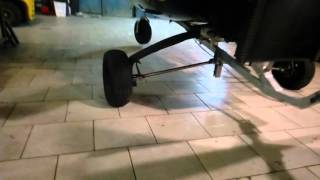 Triple gyroplane - test of modernized chassis/трёхместный автожир - испытание  шасси