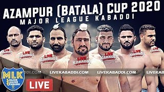 LIVE - Azampur (Batala) Major League Kabaddi Cup 2020
