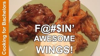 8-Minute Chicken Wings! - Cooking for Bachelors