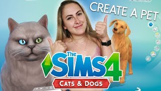 De Sims 4: Honden en Katten - 'Create a Pet' EERSTE GAMEPLAY!