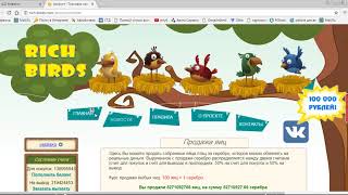 Промокод в rich birds